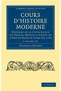 Cours d'Histoire Moderne 5 Volume Set