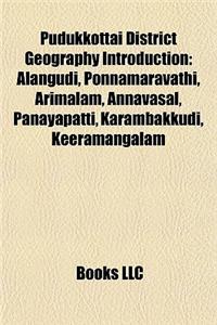 Pudukkottai District Geography Introduction