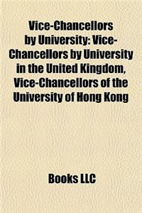 Vice-Chancellors by University