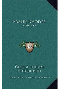 Frank Rhodes