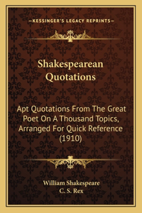 Shakespearean Quotations