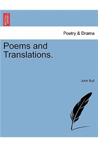 Poems and Translations.