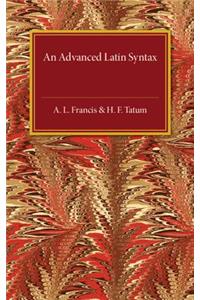 Advanced Latin Syntax