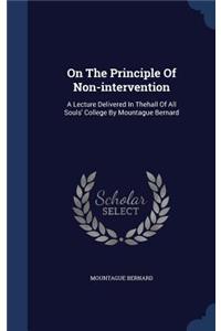On The Principle Of Non-intervention