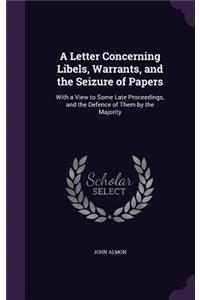 Letter Concerning Libels, Warrants, and the Seizure of Papers