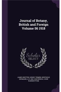 Journal of Botany, British and Foreign Volume 56 1918