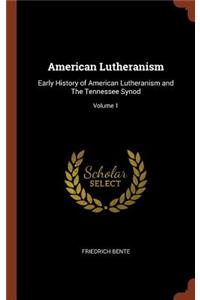 American Lutheranism