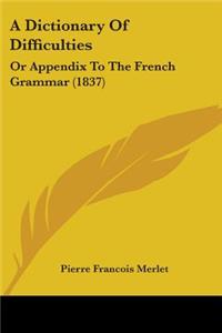Dictionary Of Difficulties
