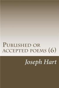 Published or Accepted Poems (6)