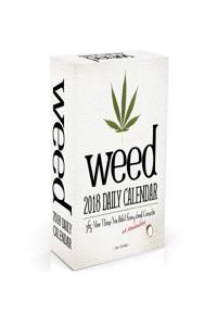 Weed 2018 Daily Calendar