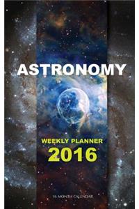 Astronomy Weekly Planner 2016