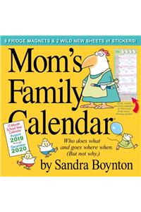 Mom's Family Wall Calendar 2020