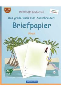 BROCKHAUSEN Bastelbuch Band 3 - Das große Buch zum Ausschneiden
