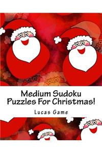 Medium Sudoku Puzzles For Christmas!