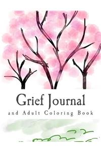 Grief Journal and Adult Coloring Book