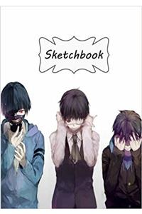 Sketchbook Tokyo Ghoul: Blank Paper for Drawing, Doodling or Sketching (Sketchbooks)