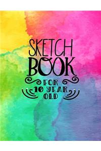 Sketch Book For 10 Year Old