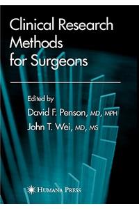 Clinical Research Methods for Surgeons