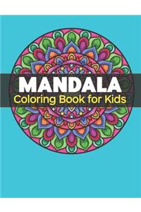 Mandala Coloring Book for Kids