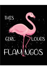 This girl loves flamingos