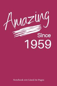 Amazing Since 1959