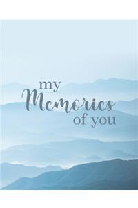 My Memories of You