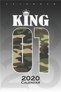 King 01 Calendar 2020