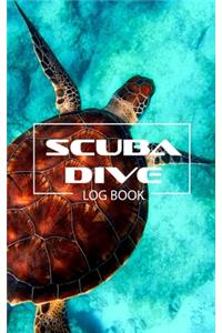 Scuba Dive Logbook: Diving Log Journal. Includes most used hands common scuba diving hand signals, no compression tables with examples, initial data and records page an