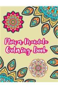 Flower Mandala Coloring Book