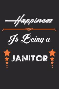 Happiness Is Being a Janitor
