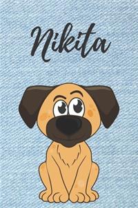 Personalisiertes Notizbuch - Hunde Nikita