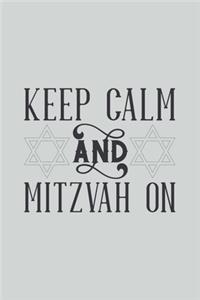 Keep Calm and Mitzvah On