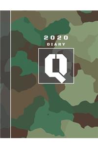 Personalised 2020 Diary Week To View Planner