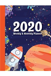 2020 Weekly and Monthly Planner