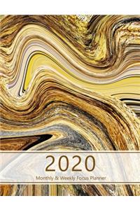2020 Monthly & Weekly Focus Planner