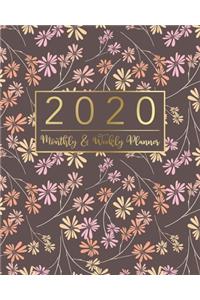 2020 Monthly & Weekly Planner
