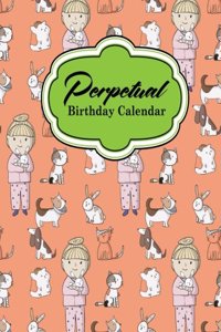 Perpetual Birthday Calendar