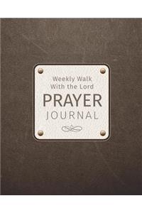 Weekly Walk with the Lord Prayer Journal