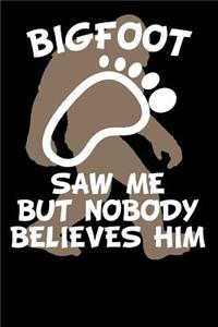 Bigfoot Saw Me But Nobody Believes Him