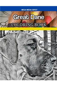 Great Dane Coloring Book