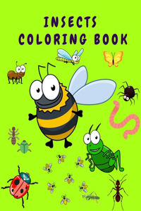 Insects Coloring Book