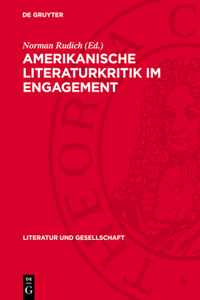 Amerikanische Literaturkritik Im Engagement