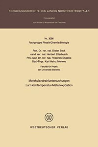 Molekularstrahluntersuchungen zur Hochtemperatur- Metalloxydation