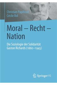 Moral - Recht - Nation