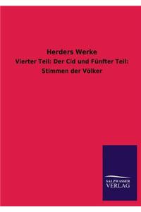 Herders Werke