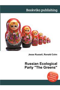 Russian Ecological Party the Greens