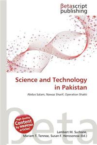Science and Technology in Pakistan