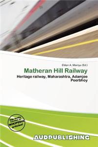 Matheran Hill Railway