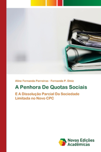 A Penhora De Quotas Sociais