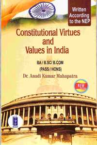Constitutional Virtues And Values In India BA / B.Sc / B.Com (Pass /Hons) NEP